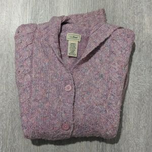 L.L. Bean Purple Sweater